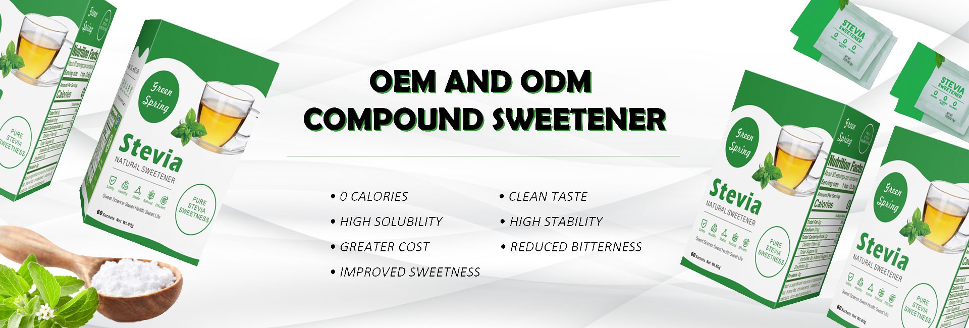 OEM and ODM compound sweetener
